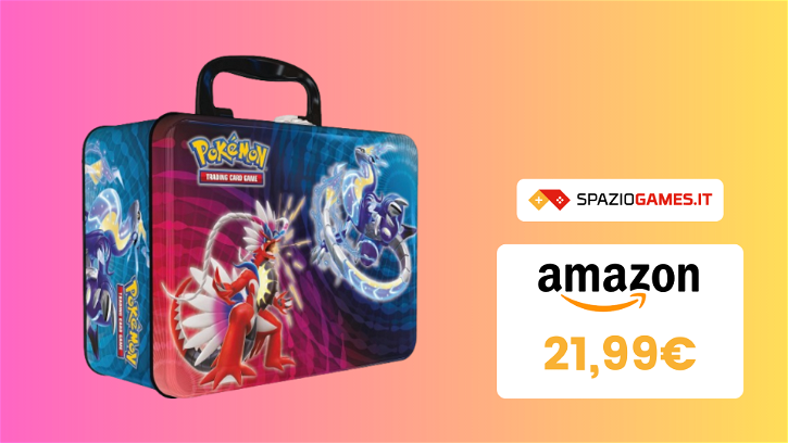 Immagine di TOP! Bauletto da collezione di carte Pokémon a SOLI 22€! (-37%)