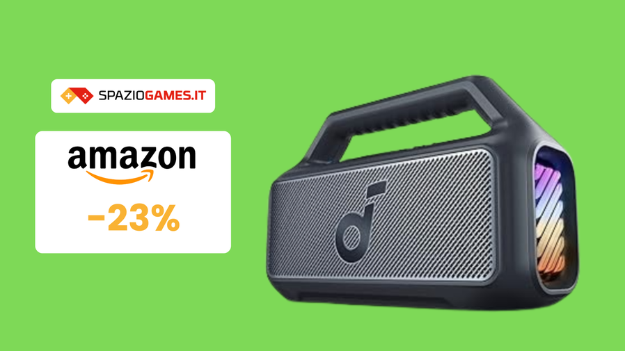 Immagine di Cassa Soundcore Boom 2 a soli 100€: portatile e impermeabile!