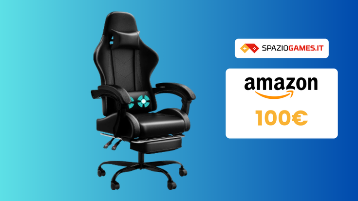 Sedia da gaming Devoko a 100€: comfort e design ergonomico!