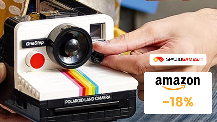 Polaroid OneStep SX-70 LEGO a 66€: per i veri appassionati!