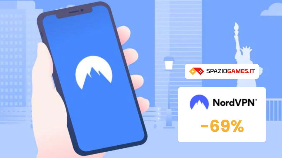 Immagine di NordVPN: sconto del 69% ed eSIM Saily da 20GB per viaggiare in sicurezza