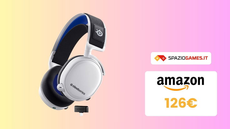 CHE PREZZO! SteelSeries Arctis 7P+ in OFFERTA a SOLI 126€!