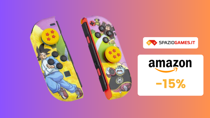 Dragon Ball protegge i vostri Joy-Con di Nintendo Switch a 14€!