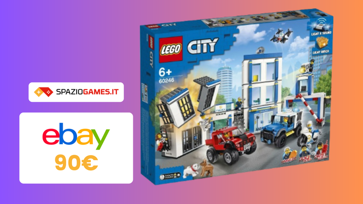 Stazione di polizia LEGO a 90€: divertimento assicurato!