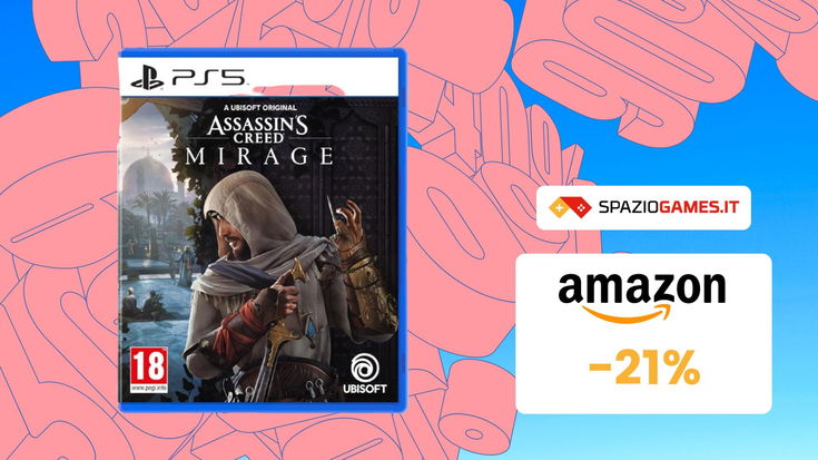 Assassin's Creed Mirage per PS5 in SUPER SCONTO! -21%