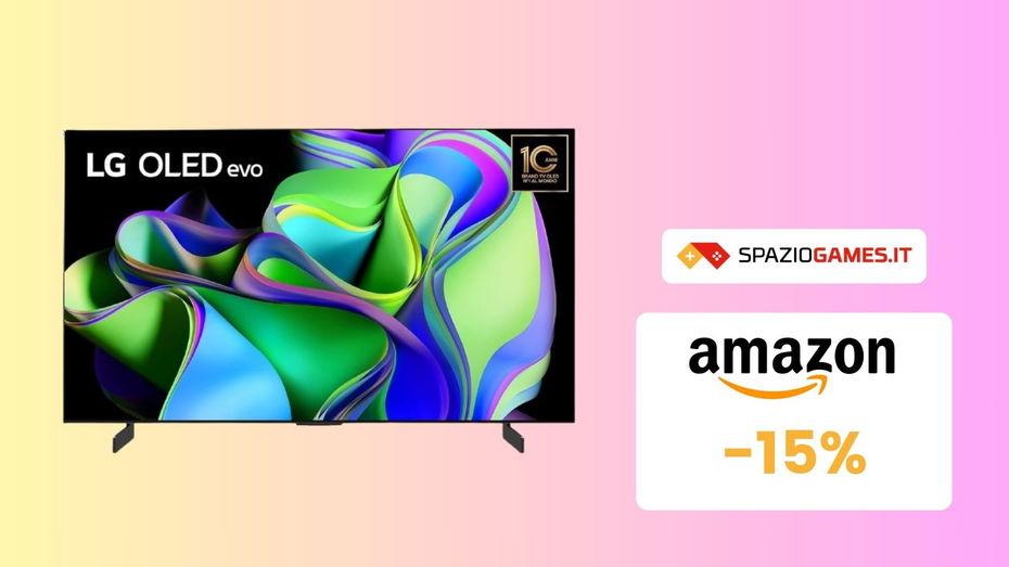 Immagine di Questa smart TV LG OLED evo 42' non è mai costata così POCO! SOLO 850€!