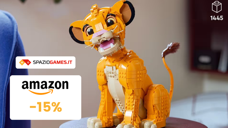 Set LEGO del giovane Simba a 111€: tutta la magia del Re Leone!