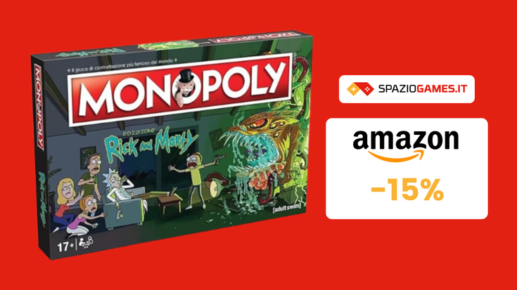 Monopoly di Rick and Morty a soli 30€: il gioco nel Multiverso!