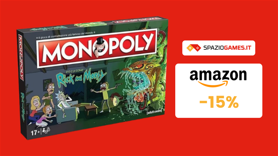 Immagine di Monopoly di Rick and Morty a soli 30€: il gioco nel Multiverso!