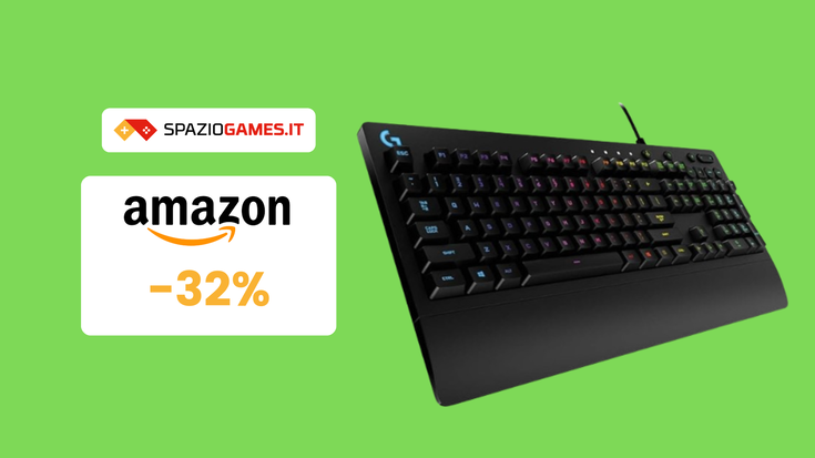 Tastiera da gaming Logitech G213 a solo 60€: alte prestazioni!