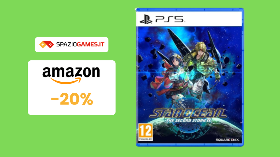 Immagine di Star Ocean Second Story R per PS5 a 41€ tra fantascienza e fantasy!