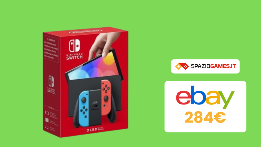 Immagine di Nintendo Switch OLED a un prezzo SHOCK! (-19%)