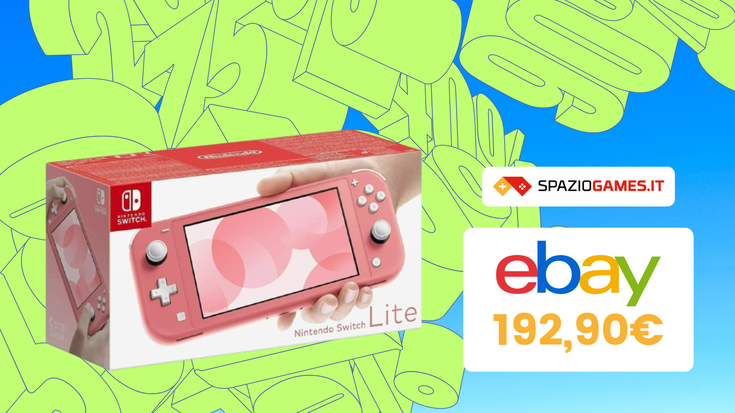 SCONTO DEL 16% su Nintendo Switch Lite nella splendida colorazione Corallo