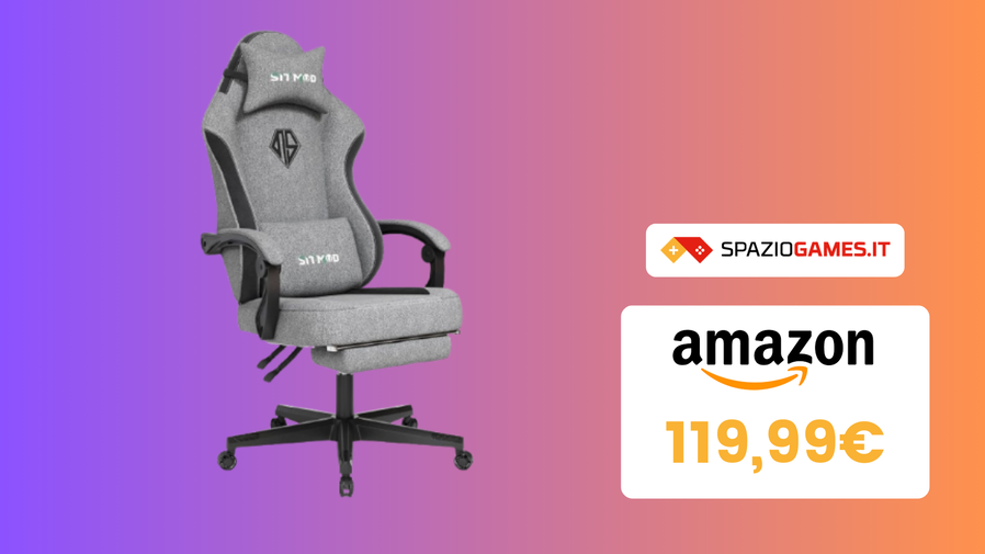 Immagine di DOPPIO SCONTO! Sedia da gaming SITMOD oggi a SOLI 120€!