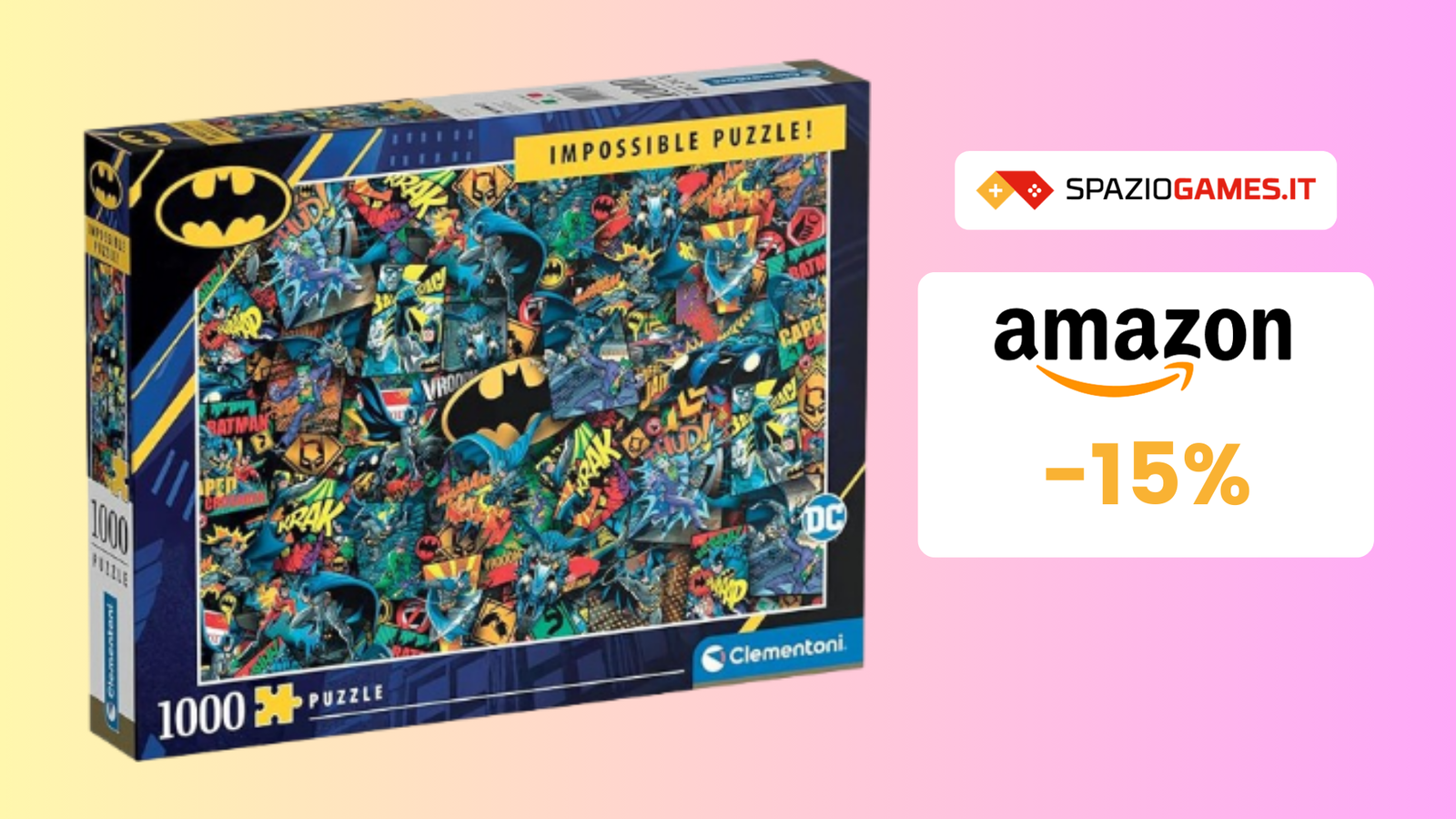 Clementoni 39411 Puzzle da pavimento 1000 pezzo(i