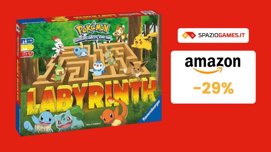 Pokémon Labyrinth di Ravensburger a 25€: per tutta la famiglia ...