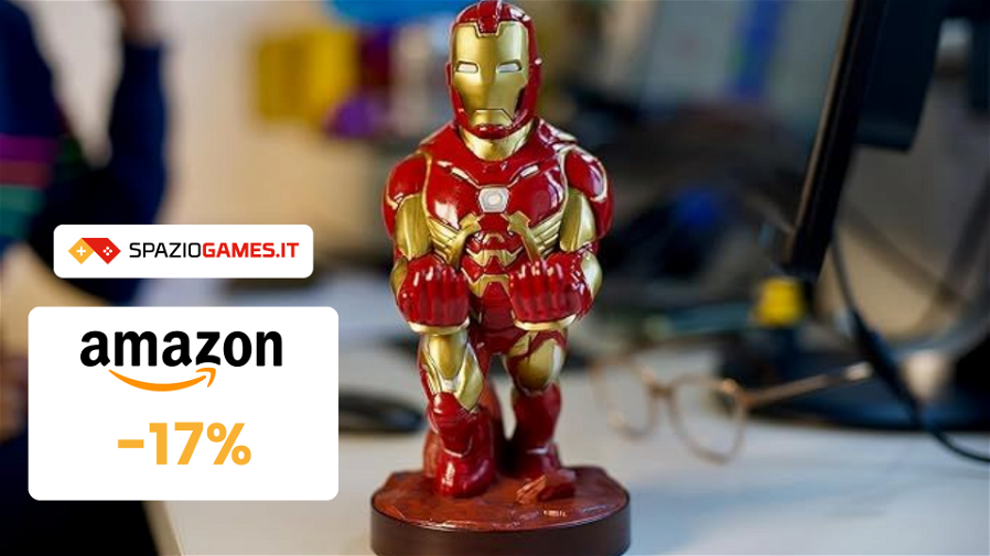 Immagine di Iron Man terrà al sicuro controller e smartphone a 24€!