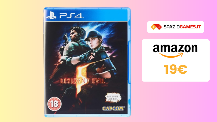 Resident Evil 5 per PS4 a 19€: un’avventura mozzafiato!