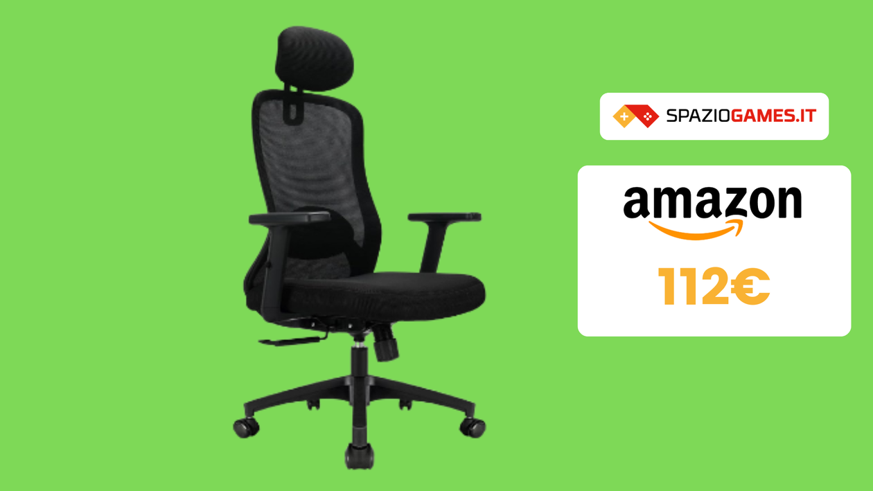 Immagine di Sedia da ufficio Milacyee a 112€ con DOPPIO SCONTO!