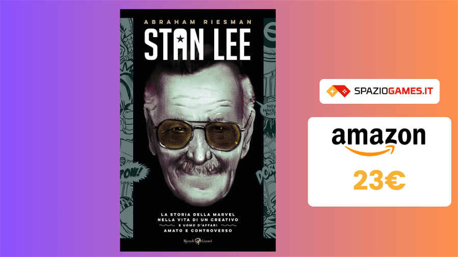 Immagine di Un libro sul leggendario Stan Lee? Eccolo ed è imperdibile!