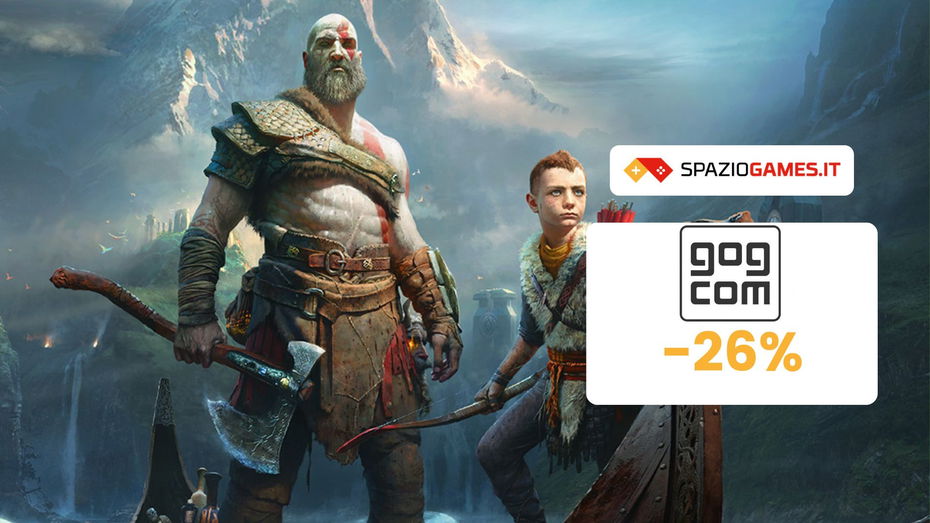 Immagine di God of War a META' PREZZO su GOG! SOLI 25€!