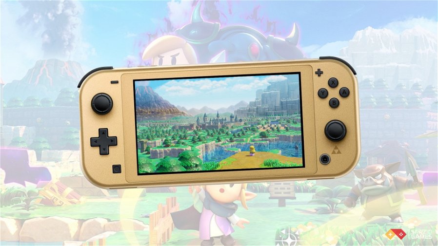 Immagine di La nuova Switch Lite a tema Zelda è andata praticamente a ruba