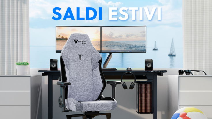 Sedie gaming Secretlab: il TOP in sconto fino a 200€ coi i saldi estivi!