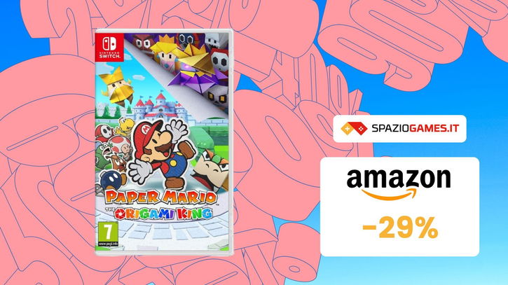 Immagine di Paper Mario: The Origami King a un prezzo TOP! -29%