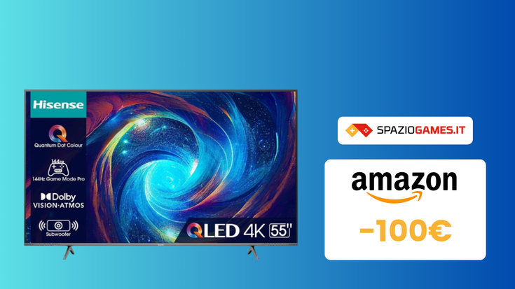 Questa Smart TV Hisense perfetta per il gaming è SCONTATA di 100€!