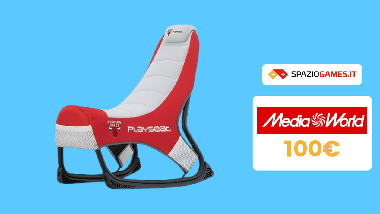 Immagine di Sedia gaming Playseat dei Chicago Bulls a 100€: STUPENDA!