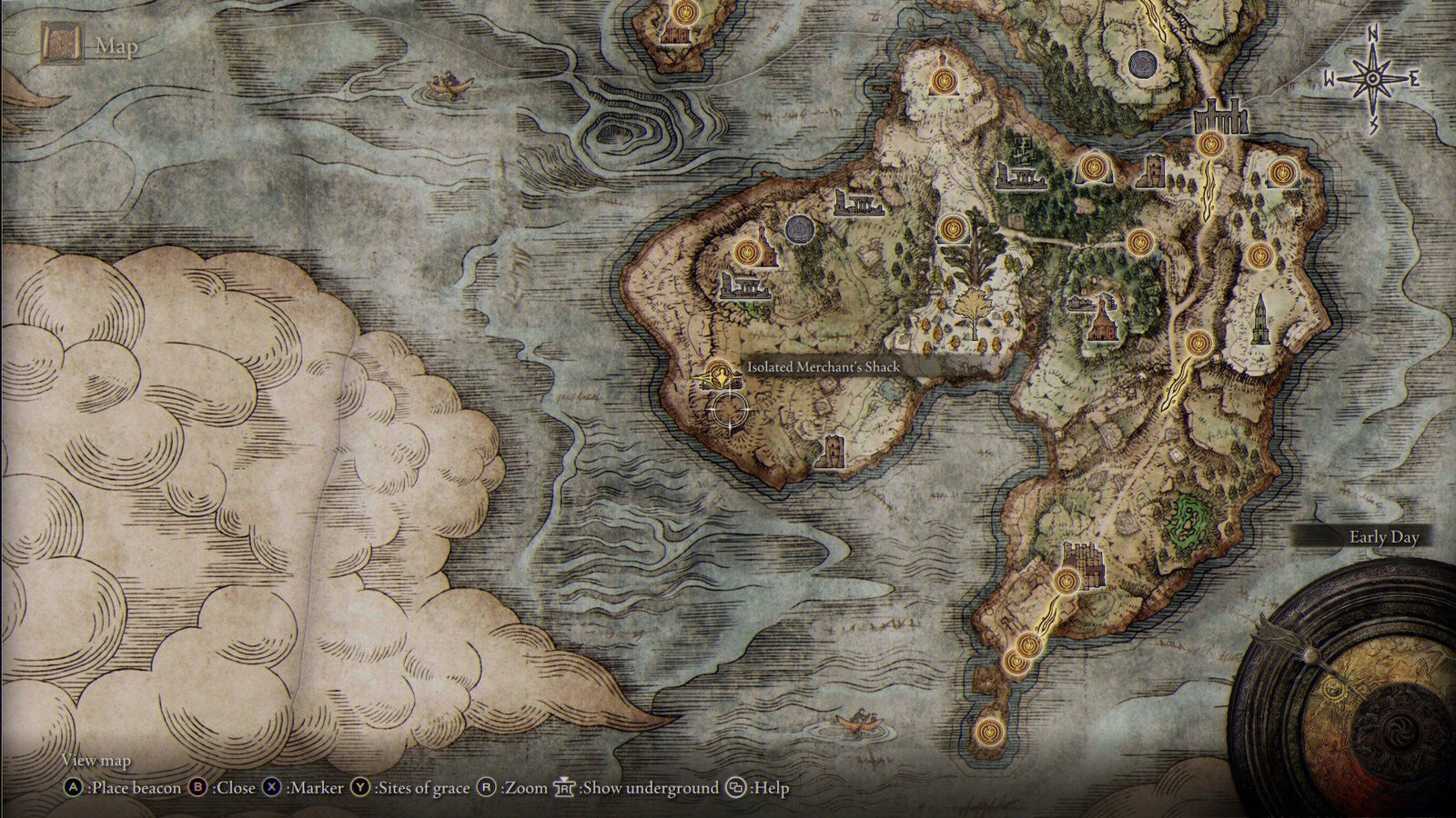 Come Si Incastra La Mappa Di Shadow Of The Erdtree In Quella Base Di   Elden Ring Mappa 