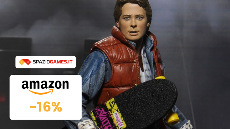 Action figure NECA di Marty Mcfly a 39€: per COLLEZIONISTI!