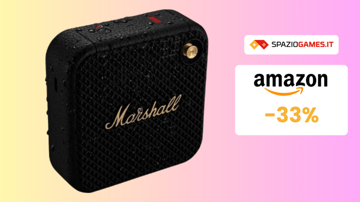 Speaker Marshall Willen a soli 80€: perfetto per ogni avventura!