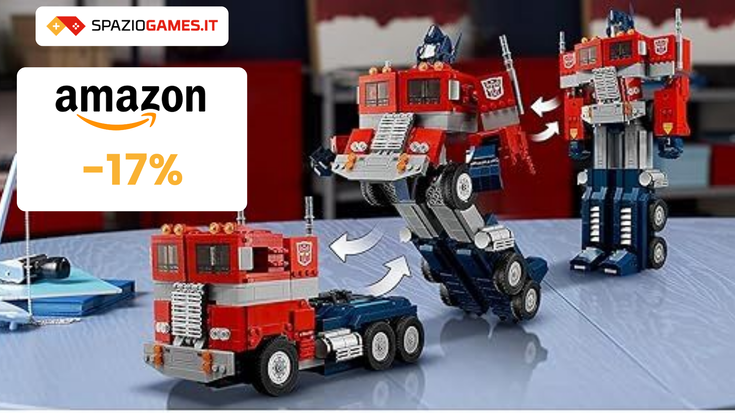 Optimus Prime LEGO a soli 149€: si trasforma in camion!