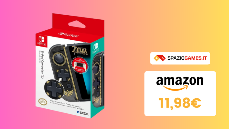 OFFERTA TOP! Joy-Con con D-pad di Zelda a -74%!