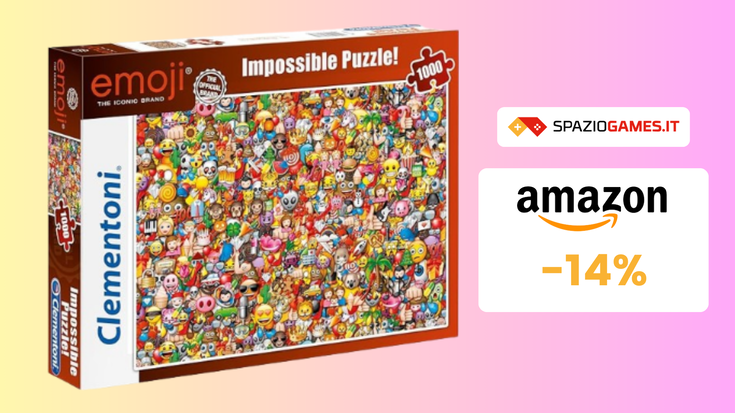 Irresistibile puzzle di 1000 pezzi con emoji a soli 12€!