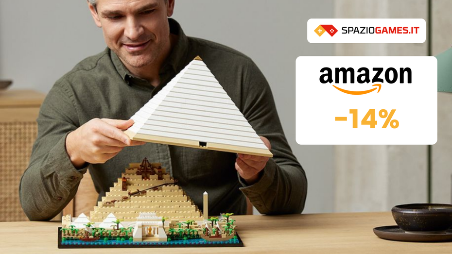 Immagine di Grande Piramide di Giza LEGO a 121€: che viaggio nel tempo!