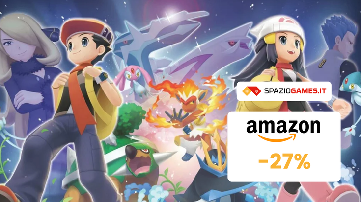 Pokémon Perla Splendente oggi è SCONTATO del 27%!