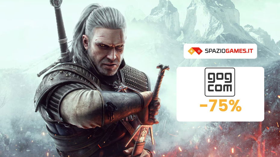 Immagine di The Witcher III Complete Edition a un prezzo PICCOLISSIMO su GOG! -75%