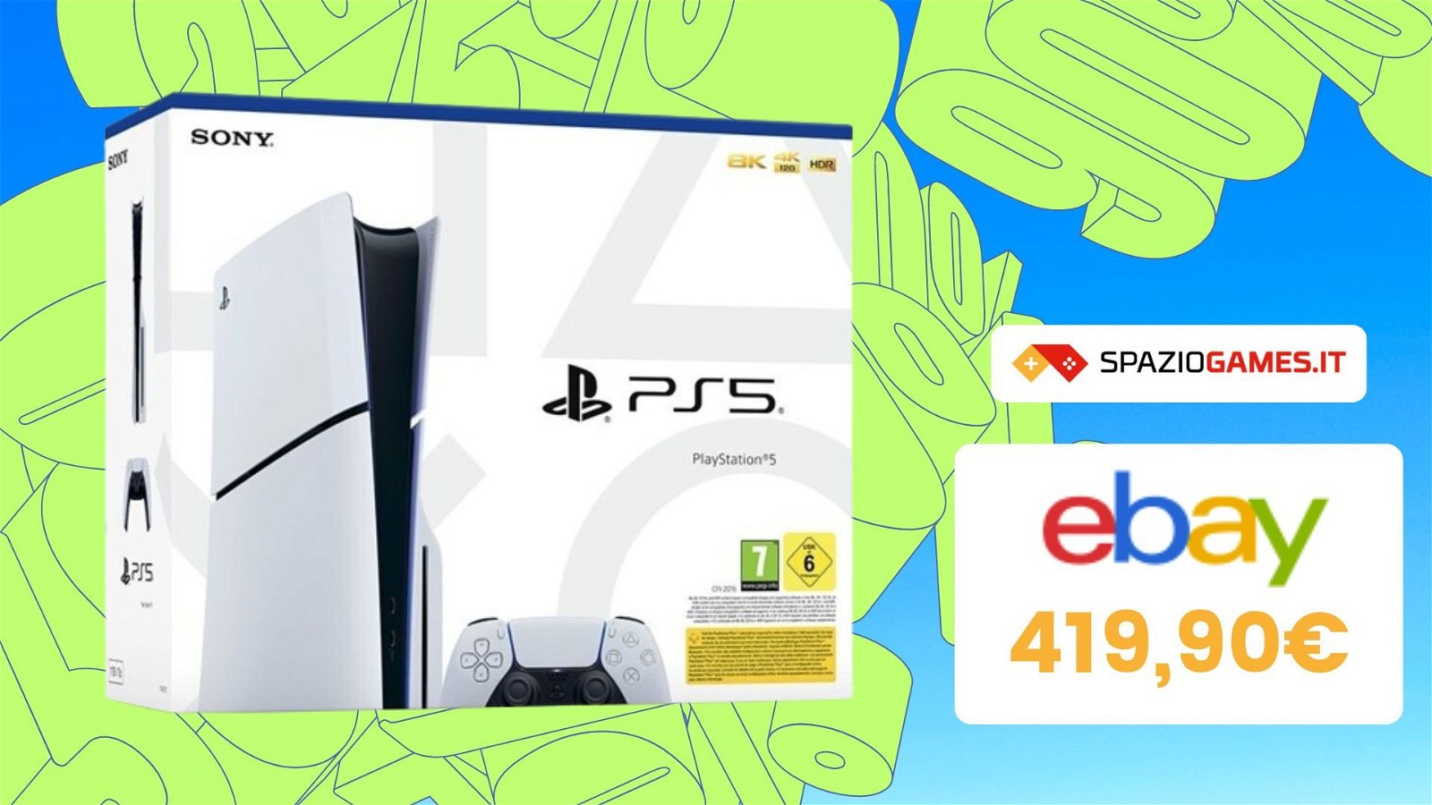 Sony Playstation 5 Slim a un PREZZO IMPERDIBILE! SOLI 420€!