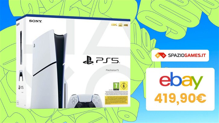Immagine di Sony Playstation 5 Slim a un PREZZO IMPERDIBILE! SOLI 420€!