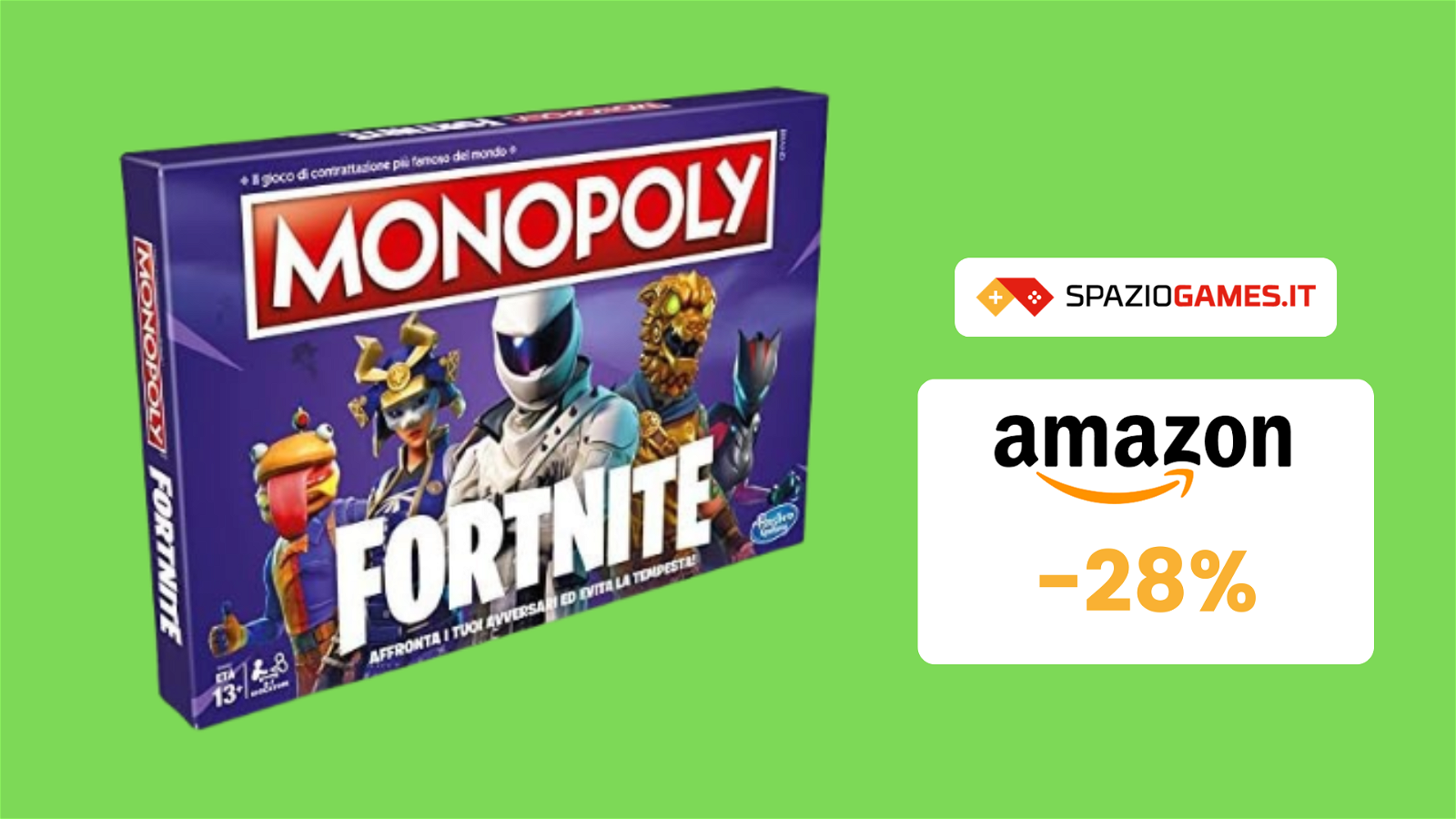 Monopoly di Fortnite oggi a soli 27€: il TOP per i fan!