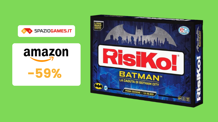 Risiko di Batman a soli 22€: strategia e avventura a Gotham!