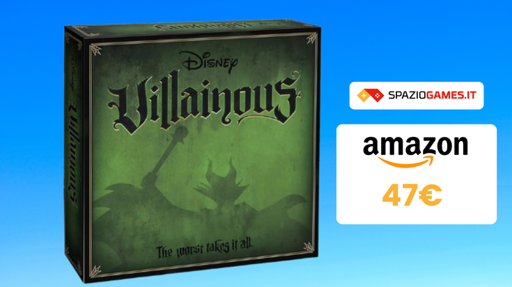 Disney Villainous a 47€ con il DOPPIO SCONTO!