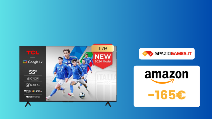 MINIMO STORICO su questa smart TV TCL perfetta per il gaming! (-165€)