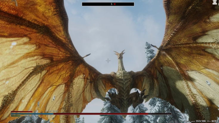 Skyrim, i draghi sono ora davvero bellissimi da vedere