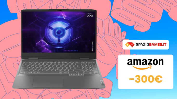 Questo notebook gaming Lenovo oggi costa pochissimo! (-300€)