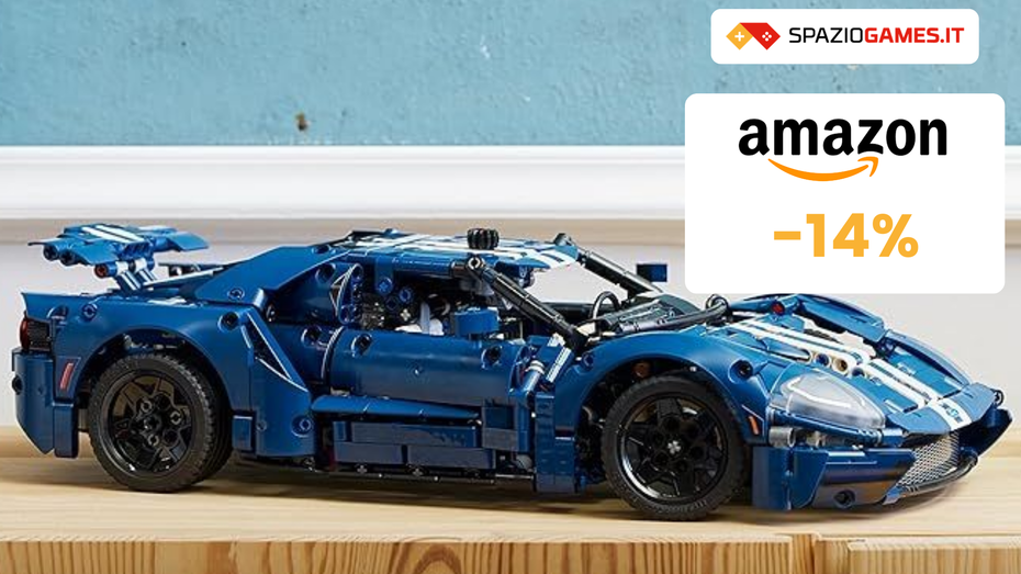 Immagine di Ford GT 2022 LEGO a soli 103€: una supercar STUPENDA!