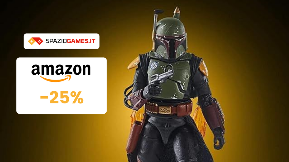 Immagine di Action figure Hasbro di Boba Fett a 24€: per i fan di Star Wars!