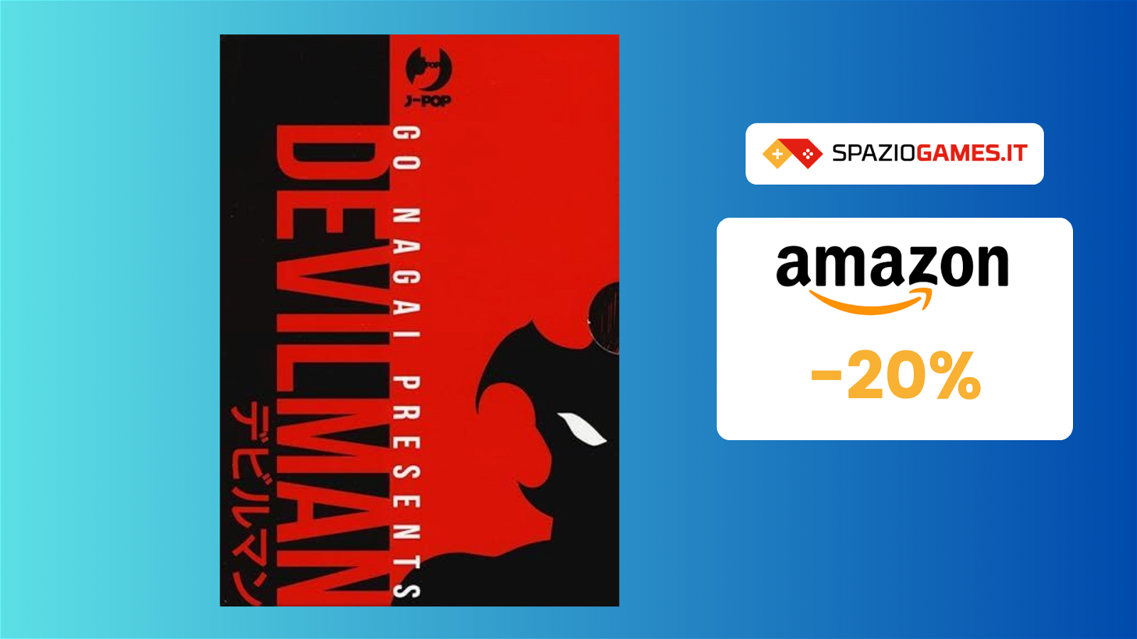 Cofanetto di Devilman a 30€: tutta la saga in 5 volumi!